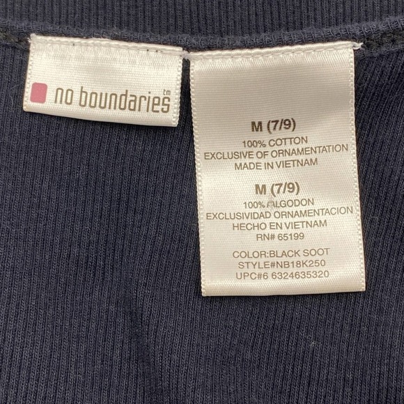 NO boundaries Black Sequined Embellished Tank Top - Picture 8 of 10